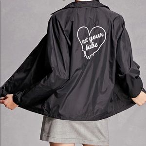 Not Your Babe Windbreaker